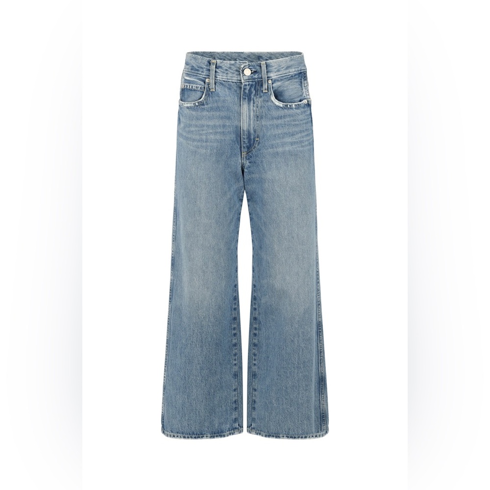 AMO Frida Crop Wide Leg Jean. Size 25